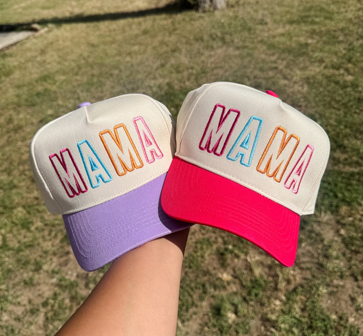Mama Rainbow hat