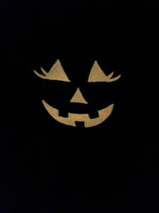 Pumpkin Face - Glow in the dark