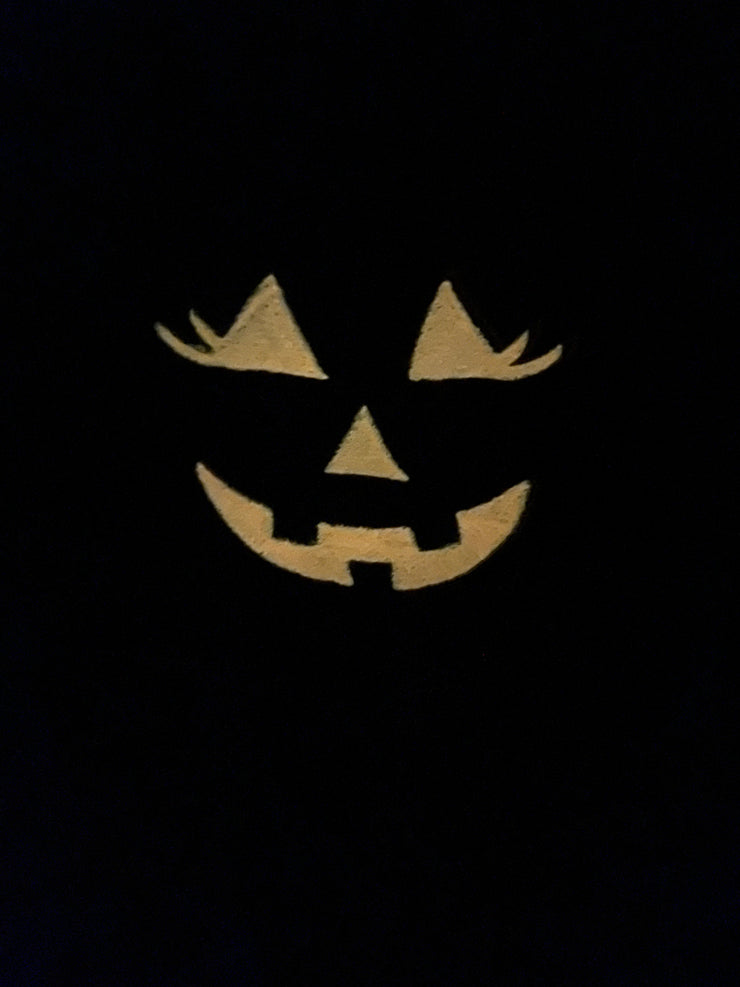 Pumpkin Face - Glow in the dark