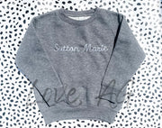 Chain toddler sweaters